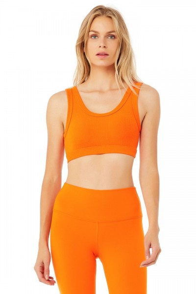 Wellness Bra - Bright Tangerine
